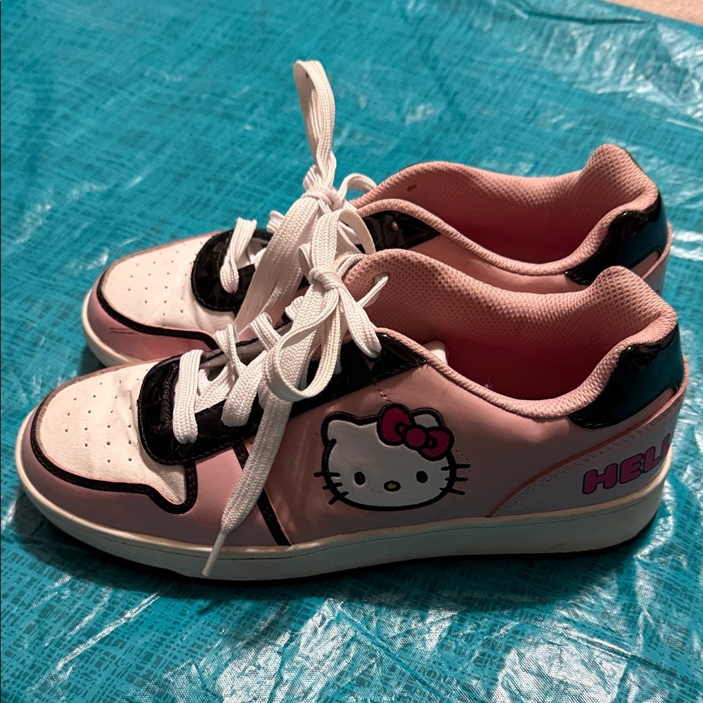 Hello Kitty Pink and Black Sneakers